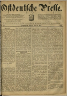 Ostdeutsche Presse. J. 12, 1888, nr 115