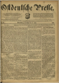 Ostdeutsche Presse. J. 12, 1888, nr 135