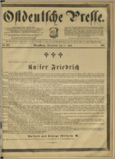 Ostdeutsche Presse. J. 12, 1888, nr 139