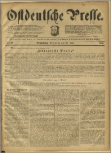 Ostdeutsche Presse. J. 12, 1888, nr 149