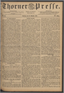 Thorner Presse 1886, Jg. IV, Nro. 237 + Beilage