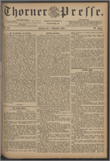 Thorner Presse 1886, Jg. IV, Nro. 261 + Beilage