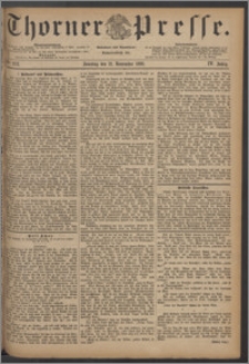 Thorner Presse 1886, Jg. IV, Nro. 273 + Beilage