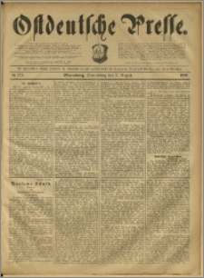 Ostdeutsche Presse. J. 12, 1888, nr 179