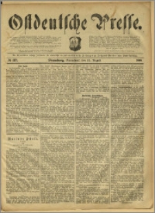 Ostdeutsche Presse. J. 12, 1888, nr 187