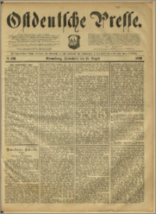 Ostdeutsche Presse. J. 12, 1888, nr 193