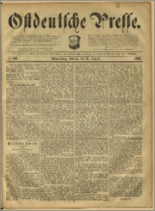 Ostdeutsche Presse. J. 12, 1888, nr 200