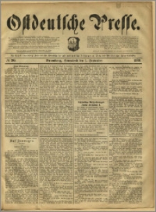 Ostdeutsche Presse. J. 12, 1888, nr 205