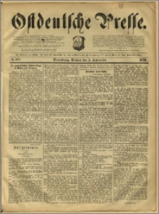 Ostdeutsche Presse. J. 12, 1888, nr 206