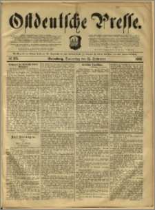 Ostdeutsche Presse. J. 12, 1888, nr 215