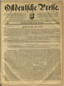 Ostdeutsche Presse. J. 12, 1888, nr 225