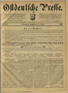 Ostdeutsche Presse. J. 12, 1888, nr 238