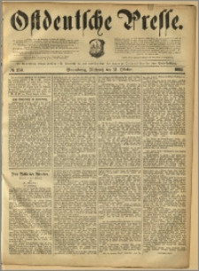 Ostdeutsche Presse. J. 12, 1888, nr 256