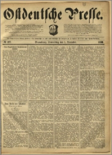 Ostdeutsche Presse. J. 12, 1888, nr 257