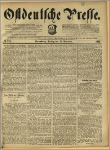 Ostdeutsche Presse. J. 12, 1888, nr 270