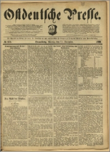 Ostdeutsche Presse. J. 12, 1888, nr 272