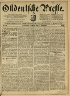 Ostdeutsche Presse. J. 12, 1888, nr 274