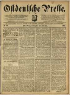 Ostdeutsche Presse. J. 12, 1888, nr 276