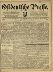 Ostdeutsche Presse. J. 12, 1888, nr 277