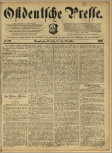 Ostdeutsche Presse. J. 12, 1888, nr 279