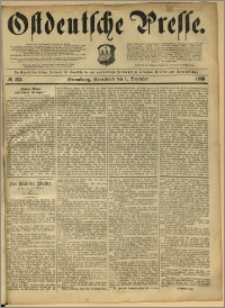 Ostdeutsche Presse. J. 12, 1888, nr 283