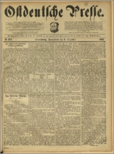 Ostdeutsche Presse. J. 12, 1888, nr 289