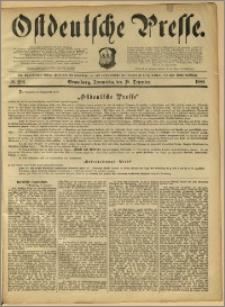Ostdeutsche Presse. J. 12, 1888, nr 299