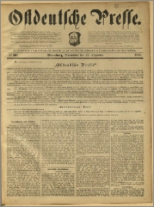 Ostdeutsche Presse. J. 12, 1888, nr 301