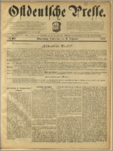 Ostdeutsche Presse. J. 12, 1888, nr 303