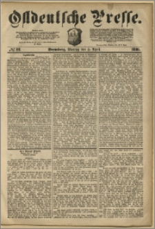 Ostdeutsche Presse. J. 4, 1880, nr 92