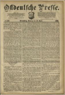 Ostdeutsche Presse. J. 4, 1880, nr 112