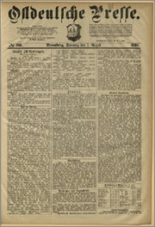 Ostdeutsche Presse. J. 4, 1880, nr 206