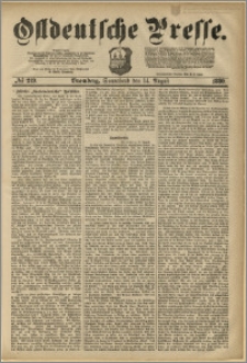 Ostdeutsche Presse. J. 4, 1880, nr 219