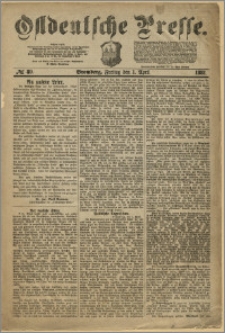 Ostdeutsche Presse. J. 5, 1881, nr 89