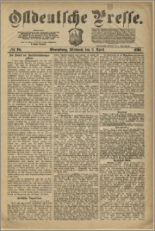 Ostdeutsche Presse. J. 5, 1881, nr 94