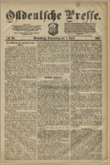 Ostdeutsche Presse. J. 5, 1881, nr 95