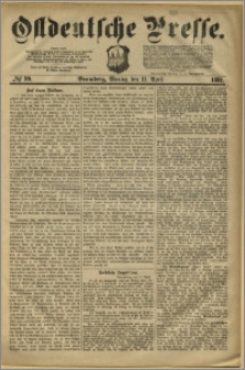 Ostdeutsche Presse. J. 5, 1881, nr 99