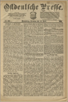 Ostdeutsche Presse. J. 5, 1881, nr 100