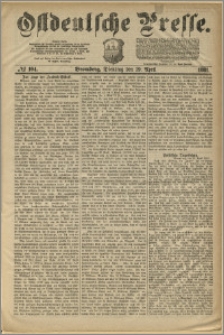 Ostdeutsche Presse. J. 5, 1881, nr 104