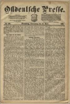 Ostdeutsche Presse. J. 5, 1881, nr 106