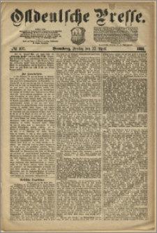 Ostdeutsche Presse. J. 5, 1881, nr 107