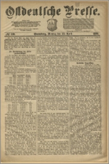 Ostdeutsche Presse. J. 5, 1881, nr 110