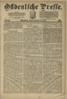 Ostdeutsche Presse. J. 5, 1881, nr 113