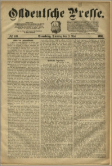 Ostdeutsche Presse. J. 5, 1881, nr 118