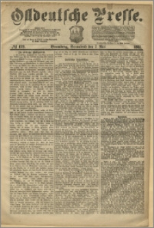 Ostdeutsche Presse. J. 5, 1881, nr 122