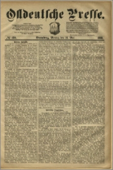 Ostdeutsche Presse. J. 5, 1881, nr 130