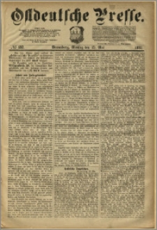Ostdeutsche Presse. J. 5, 1881, nr 137
