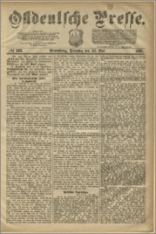 Ostdeutsche Presse. J. 5, 1881, nr 138