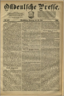 Ostdeutsche Presse. J. 5, 1881, nr 142