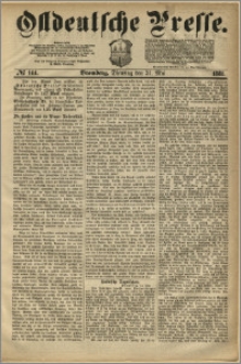 Ostdeutsche Presse. J. 5, 1881, nr 144